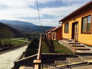 Дома для отпуска Solnce Karpat Поляна Коттедж с видом на горы-43